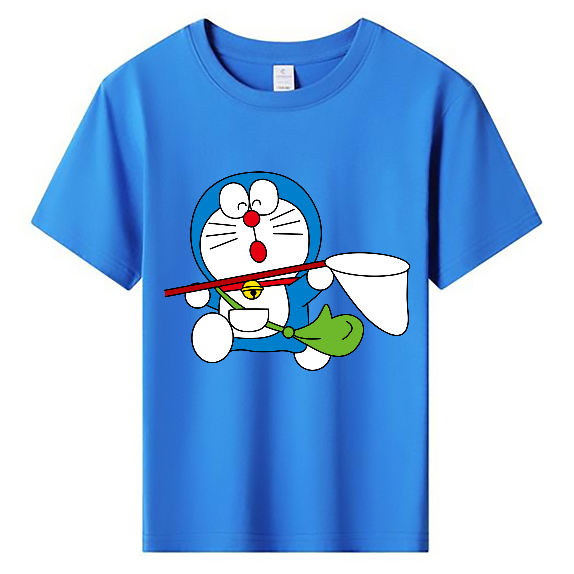 （画像用） ドラえもん Doraemon 綿100％キッズTシャツ（フロントプリント）